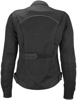 Women's Aira Mesh Riding Jacket Black Small