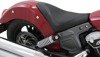 Runaround Smooth Vinyl Solo Seat Black Foam Low - For 15-21 Indian Scout