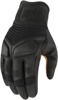 Icon 1000 Nightbreed Mid-Length Cuff Gloves - Black Men's 3X-Large