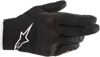 Women's S-Max Drystar Street Riding Gloves Black/White Large