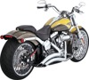 Big Radius PCX Full System Exhaust - Chrome - For 13-17 Harley Davidson Softail Breakout