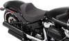 EZ Mount Scorpion Stitched Vinyl Solo Seat Black Low - For 18-20 HD FXBR