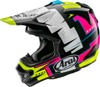 Arai VX-Pro4 Battle Helmet Yellow Large - Off-road helmet with Battle graphic