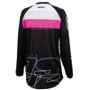 23 Syncron CC Jersey Black/White/Rhodamine Womens - Medium