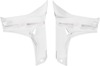 White Lower Radiator Shrouds - For 10-13 Yamaha YZ450F