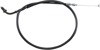 Black Vinyl Throttle Cable - Honda CB VT