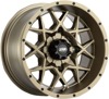 Hurricane Alloy Aluminum Wheels - Hurricane 14X7 4+3 4/137 Brnz