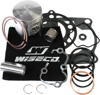 Top End Piston Kit 49.00mm Bore (+0.50mm) - For 01-13 Kawasaki KX85