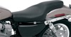 Profiler Smooth 2-Up Seat Black Gel Low - For 04-20 Harley XL