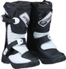 Moose M1.3 Child MX Boots Black/White Size 13 - Durable off-road MX boots for kids