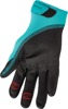 Circuit Perforated Watercraft Gloves - Black/Aqua Unisex Adult Large