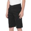 100% Ridecamp Shorts Black Y22 - MPN 47901-001-22