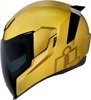 Gold Airflite Jewel MIPS Motorcycle Helmet - X-Large - Meets ECE 22.05 and DOT FMVSS-218 Standards