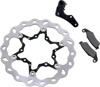 Oversize Wave Floating Brake Rotor Kit - Oversize Rotor Kit