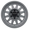 MR704 17x8.5 0mm Offset 8x170 130.81mm CB Matte Titanium Wheel