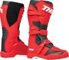 Thor Blitz XR Boots Charcoal/Red Size 8 - Durable off-road boots for adult riders