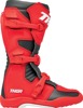 Thor Blitz XR Boots Charcoal/Red Size 8 - Durable off-road boots for adult riders