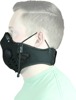 Elite Neoprene Dust Mask Black - ATV Tek Rider Dust Mask