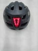 Central Lit Solid Bicycle Helmet - Matte Navy - S/M - S/M Light Helmet Front Led Blue Rear Red