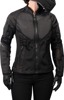 ICON Women's Mesh AF Jacket Black XS - Durable mesh riding jacket for women