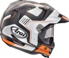 Arai XD-4 Vision Helmet Orange Frost XS - Dual sport helmet in Orange Frost, size XS