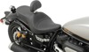 Mild Stitched Vinyl 2-Up Seat Black Low - For 13-19 Yamaha XVS950 Bolt