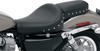 Renegade Studded Solo Seat Black Gel Low - For 04-20 Harley XL w/4.5 Gal Tank