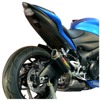 MGP High-Mount Full Exhaust w/ Carbon Fiber "Rolled Tip" Muffler - For 17+ Honda Grom