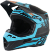 Answer AR1 Sweep Helmet Black/Astana/Hyper Orange - L - DOT & ECE approved motocross helmet