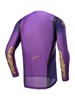 SuperTech LE Champ Jersey Ultra Violet/Gold/Black For Large - Jersey For Large riders