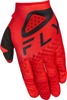 Youth Kinetic Center Gloves Red/Black For Youth Medium - Youth Medium fitment Red/Black gloves