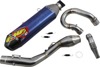 Blue Factory 4.1 Full Exhaust w/ SS MegaBomb - For 20-23 FE350 & 350 XCF-W