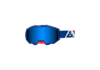 Answer Apex 3 Goggles Red/White/Blue - Adult - Universal fit goggles in R/W/B with clear lens.