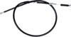 Black Vinyl Clutch Cable - For 00-02 Kawasaki KX125