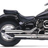 Slash Cut Slip On Exhaust - Yamaha V-Star 650