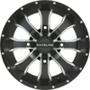 Mamba Beadlock Wheel Black Machined 14X7 4/110 5+2