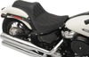 Predator Double Diamond Vinyl 2-Up Seat - Black - For 18-20 HD FLDE FLHC