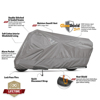 3XL Gray Weatherall Plus Motorcycle Cover - For Larger Touring & Full Dressers