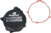 Factory Racing Clutch Cover - Black - For 01-16 KTM Husaberg Husqv