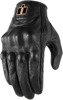 Pursuit Street Leather Motorcycle Gloves Black 2X-Large