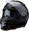 Jackal Full Face Street Helmet Gloss Black 2X-Large