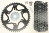 V3 Chain & Sprocket Kit Black RX Chain 520 16/49 Black Steel - For 09-12 Yamaha YZF-R1