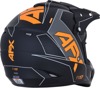 FX-17 Full Face Offroad Helmet Matte Orange Small