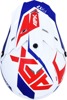 FX-17 Full Face Offroad Helmet Blue/Red/White Small