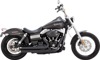 Vance & Hines HD Dyna 06-17 Bigshots Staggered Black PCX Full System Exhaust