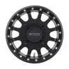 MR401 UTV Beadlock 14x7 / 4+3/13mm Offset / 4x156 / 132mm CB Matte Black Wheel