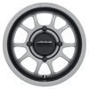 MR409 14x7 4+3/+13mm Offset 4x136 106.25mm CB Steel Grey Wheel