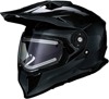 Range Solid Snow Helmet w/Electric Shield Gloss Black 2X-Large