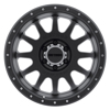 MR605 NV 20x10 -24mm Offset 6x5.5 106.25mm CB Matte Black Wheel