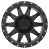 MR301 The Standard 17x9 -12mm Offset 6x5.5 108mm CB Matte Black Wheel